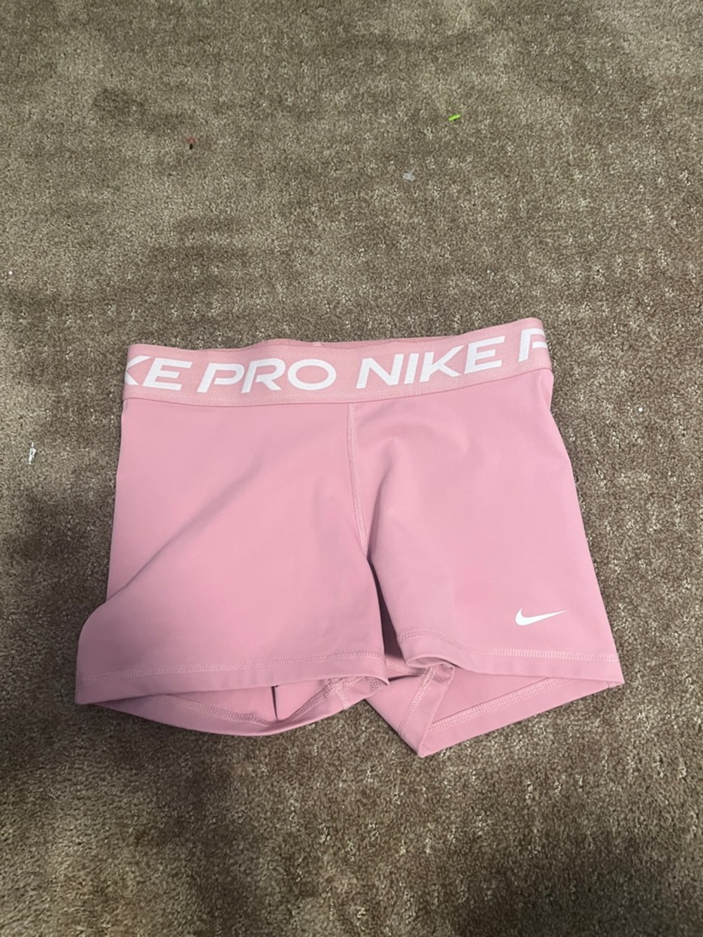 Nike Pink Performance Compression Shorts